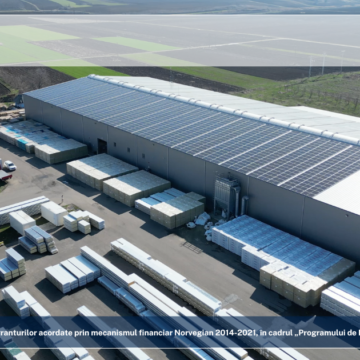 Investiție de peste jumătate de milion de euro în sistem fotovoltaic pentru fabrica de panouri termoizolante a Proinvest Group. 50% sunt Granturi SEE și Norvegiene
